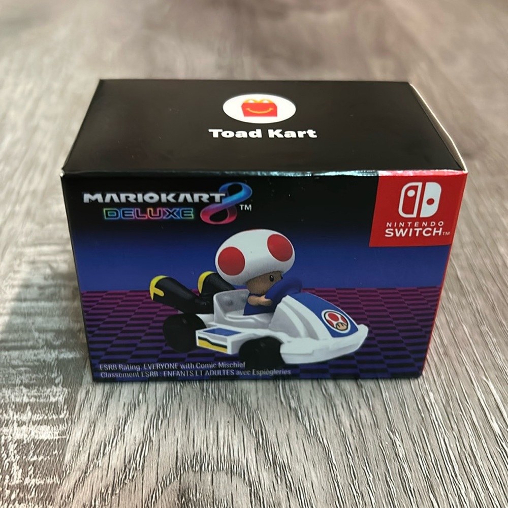 Toad Kart Happy Meal Toy